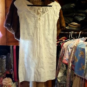 SOLD Max Studios Eyelet Dress S